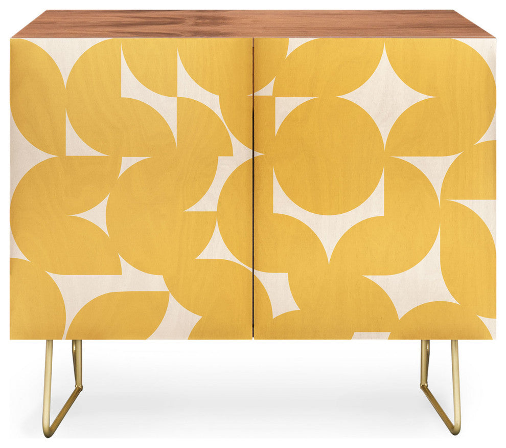 Colour Poems Abstract Shapes Collage IV Credenza
