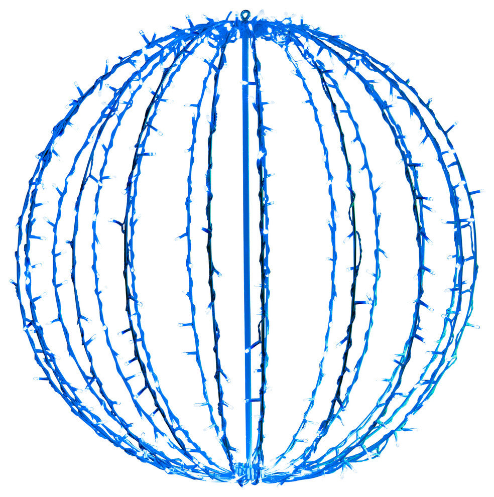 32" Sphere With 400 Blue 5Mm LEDs