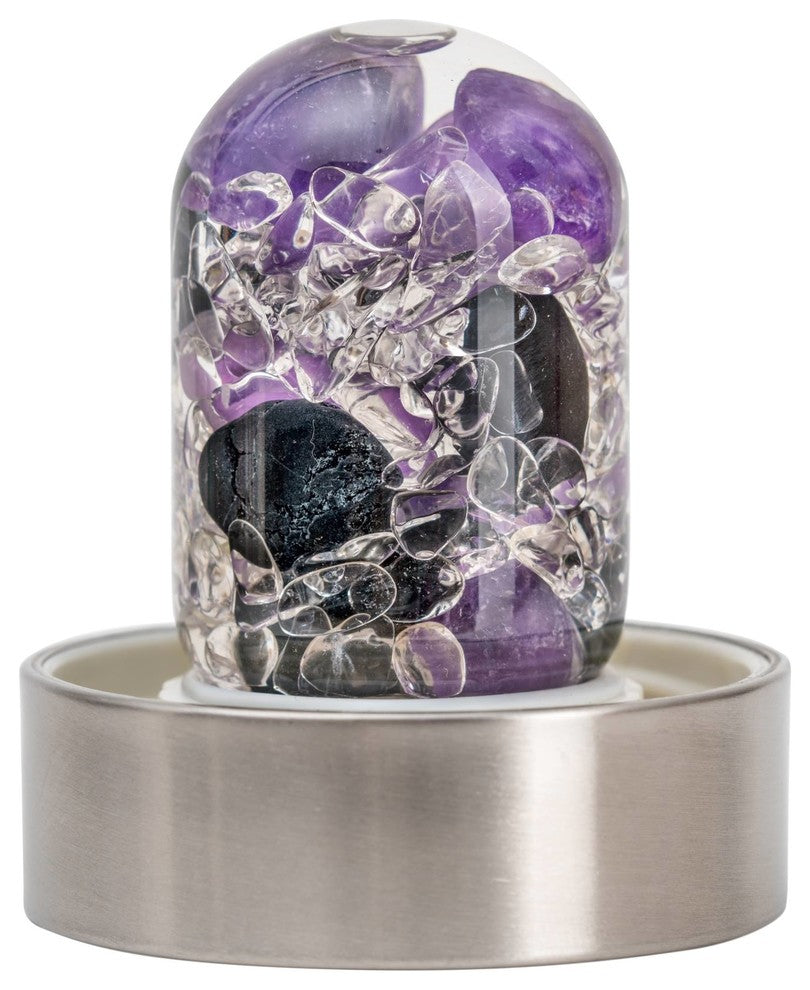 Water Bottle, VitaJuwel ViA Gemwater Bottle, Purple Loop Caps, Guardian