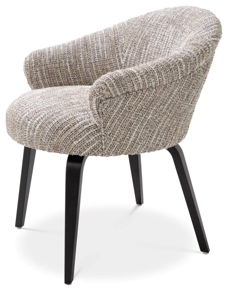 Upholstered Contemporary Dining Armchair | Eichholtz Moretti