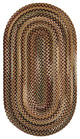 Bangor Braided Oval Rug, Sandy Beige 5'x8'