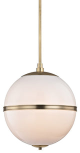 Crystorama 2016-AG, 3 Light Mini Chandelier - Aged Brass