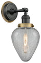 INNOVATIONS LIGHTING 203BK-BPBB-HRBB-G165 Geneseo 1 Light Mixed Metals Sconce