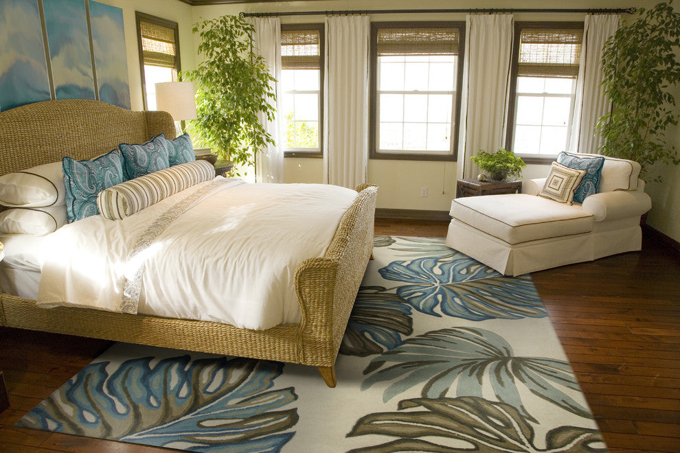Sparta 3182 Ivory Florea Rug, 2'6"x10' Runner