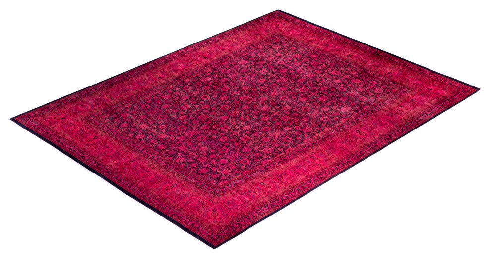 Fine Vibrance, One-of-a-Kind Handmade Area Rug Blue, 15'10"x11'10"