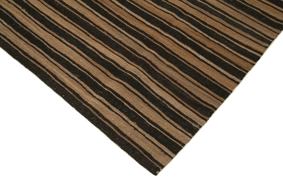 Rug N Carpet - Handwoven Turkish 8' 6'' x 10' 10'' Flatweave Wool Kilim Rug