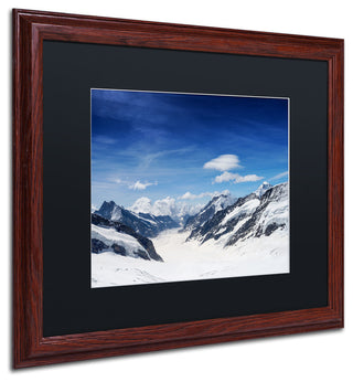 'Distances' Matted Framed Canvas Art by Philippe Sainte-Laudy