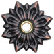 Solid Brass Radiance Doorbell, Oil Rubbed Bronze