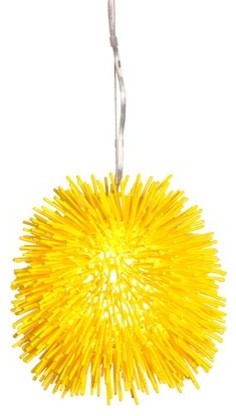 Varaluz-169M01YE-One Light Mini Pendant Un-Mellow Yellow