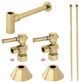 Plumbing Sink Trim Kit, Bottle Trap, Polished Brass