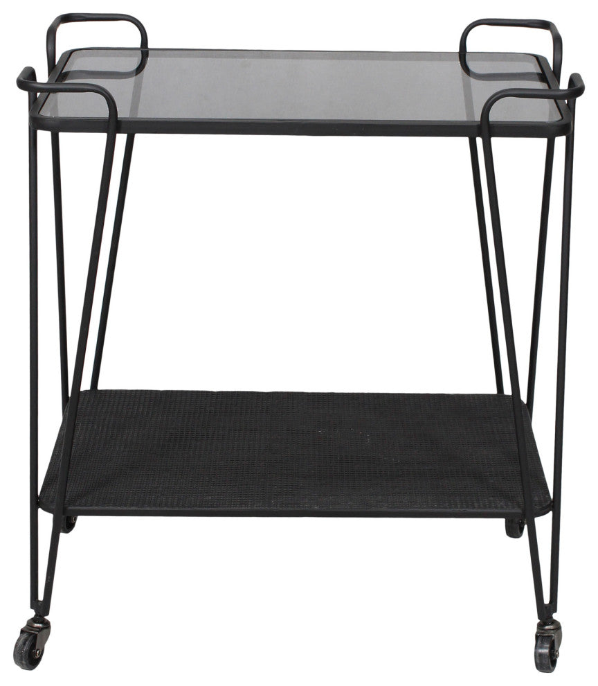 Discontinued Fielding Bar Cart - Black