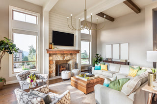 Home Living 50" Chandelier, Gold