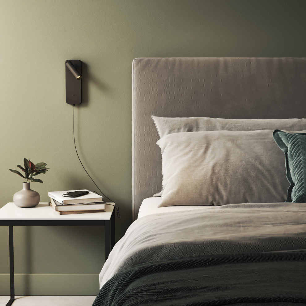 Astro Enna Surface USB, Indoor Reading Light (Matt Black)