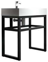 Gordon 30" Single Bathroom Sink, Sink With Pedestal