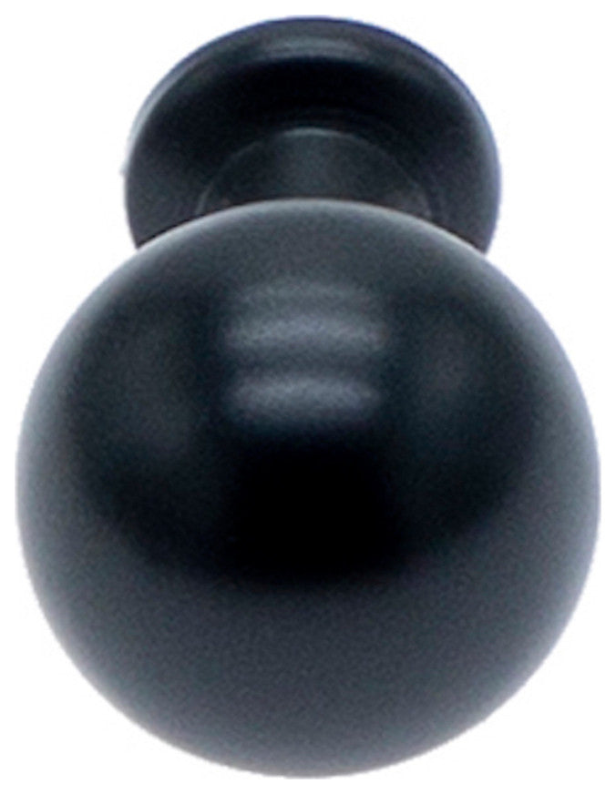 Utopia Alley Cabinet Knob Polished Gold/Matte Black/Brushed Nickel/Brushed Brass, Matt Black, 1 Pack