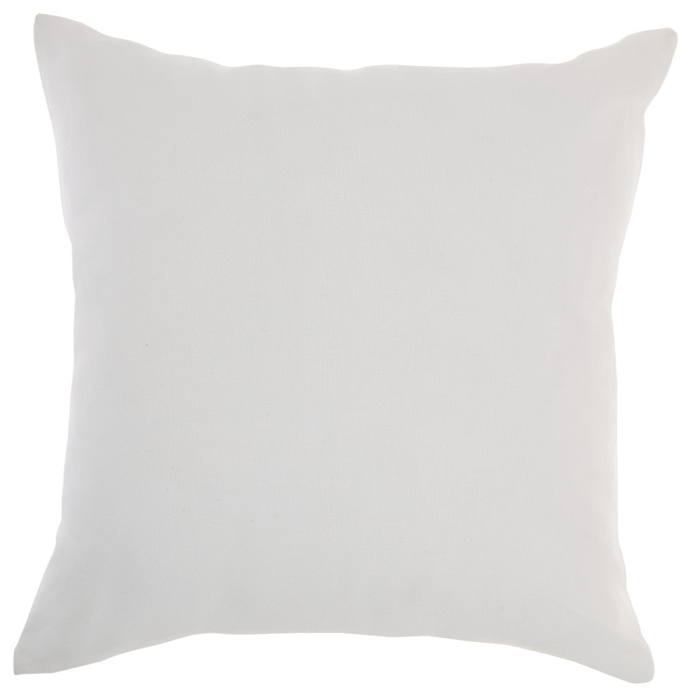 Mina Victory L0946 Throw Pillow, Blue, 18"X18"