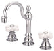 Water Creation Vintage Classic Widespread Lavatory Faucet With Pop-Up Drain