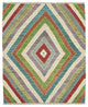 Rug N Carpet - Hand-knotted Turkish 8' 3'' x 10' 4'' Unique Wool Kilim Rug