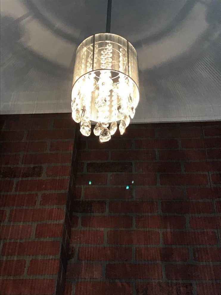 Modern Crystal Drops Pendant Chandelier Lighting