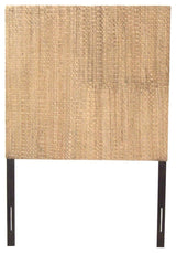 Grass Weave Headboard, Natural, Queen