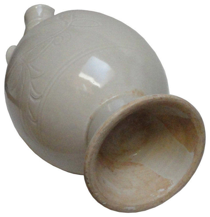 Chinese White Porcelain Flower Vase