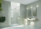 44-48"x78" Frameless Sliding Shower Door With Square Hardware, Brushed Nickel
