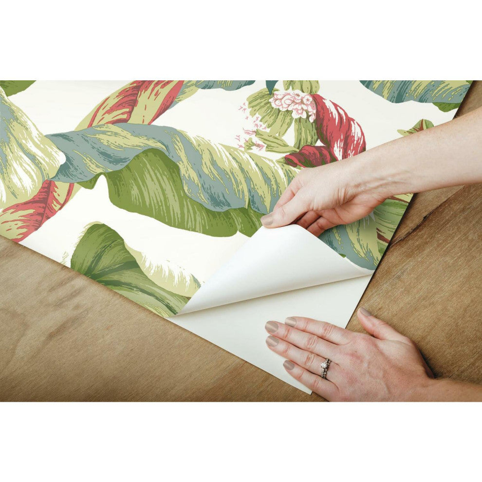 Banana Leaf Peel and Stick Wallpaper