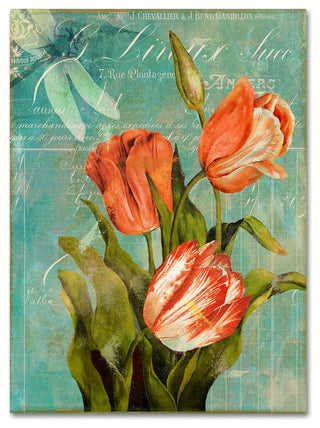 Color Bakery 'Tulips Ablaze III' Canvas Art, 18x24