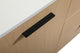 Home Living Modern Natural Oak-Light Bathroom Vanity, Maple, 42"