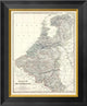 "Belgium, Netherlands, 1861"  by Alexander Keith Johnston, 17x20"