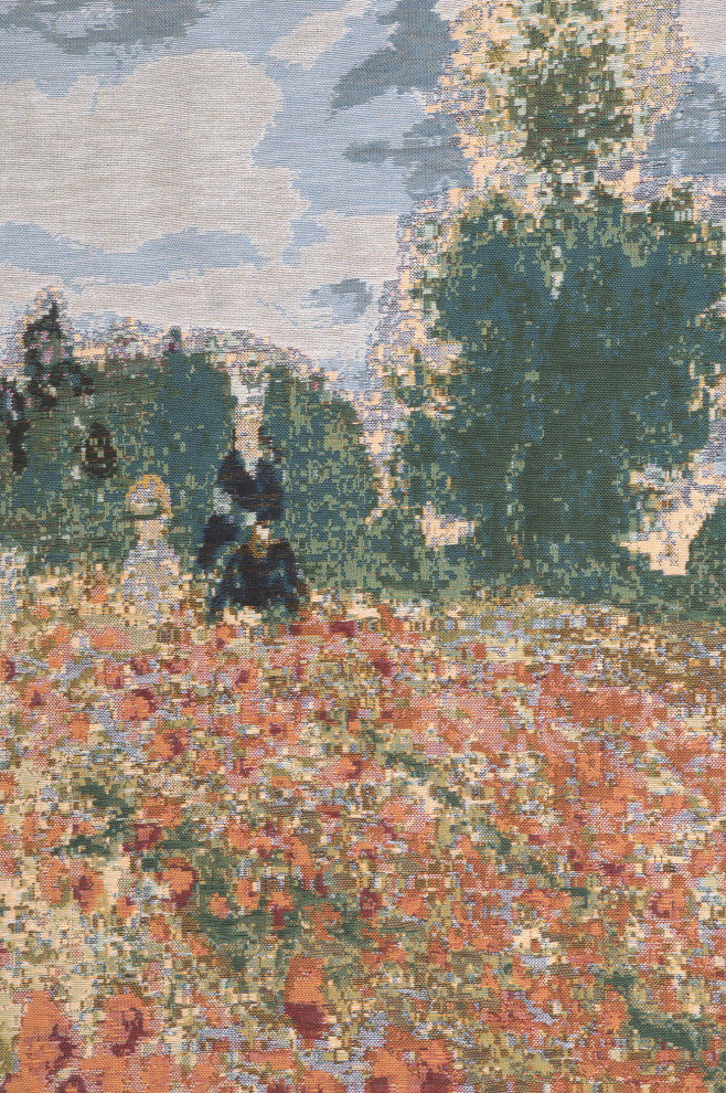 Monet's Coquelicots European Throws