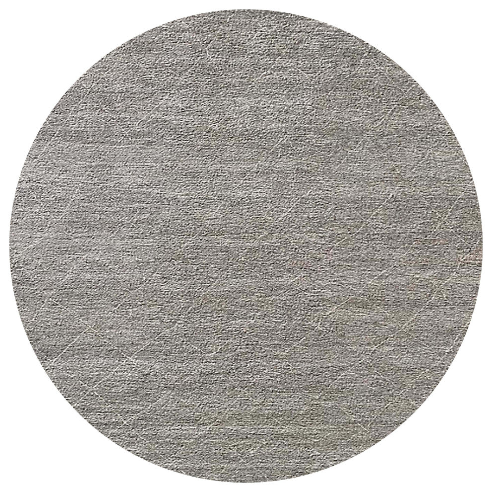 Ahgly Company Indoor Round Mid-Century Modern Area Rugs, 4' Round