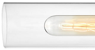 Hinkley Ellison Large Two Light Vanity, Black