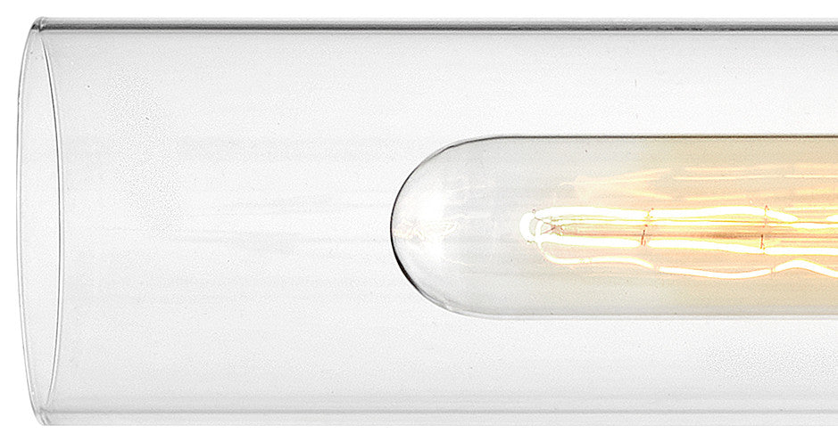 Hinkley Ellison Large Two Light Vanity, Black