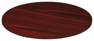 Lorell Chateau Conference Table Top, Reeded Edge, Mahogany Laminate
