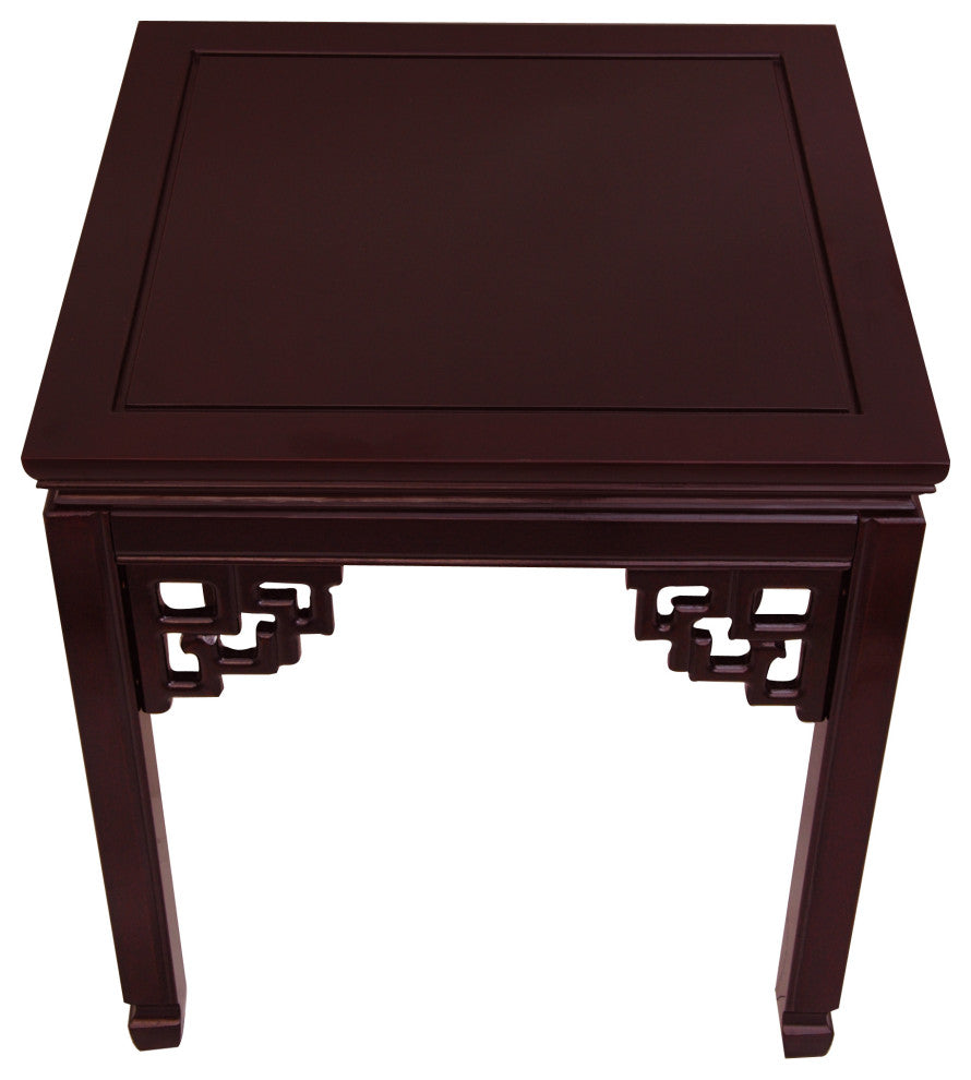 Rosewood Square Ming Table, Rosewood