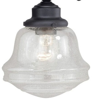 Huntley 3L Vanity Clear Glass Oil Rubbed Bronze