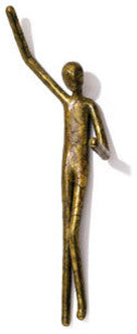 Hang-Up 11.5" Gunmetal Bronze and Decorative Wall Hook