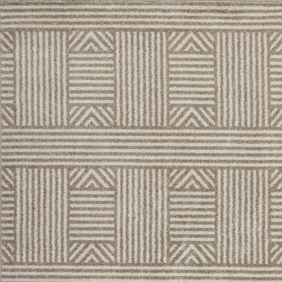 KAS Lucia 2762 Beige Westport Area Rug, 5'3"x7'7"