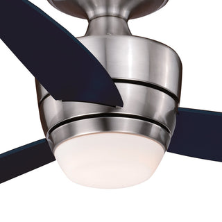 Adrian 44" Ceiling Fan, Satin Nickel