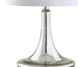 Cecile 25.5" Glass Teardrop Table Lamp, Set of 2