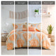Intelligent Design Peach Skin Printed Comforter Set, Twin/Twin Xl