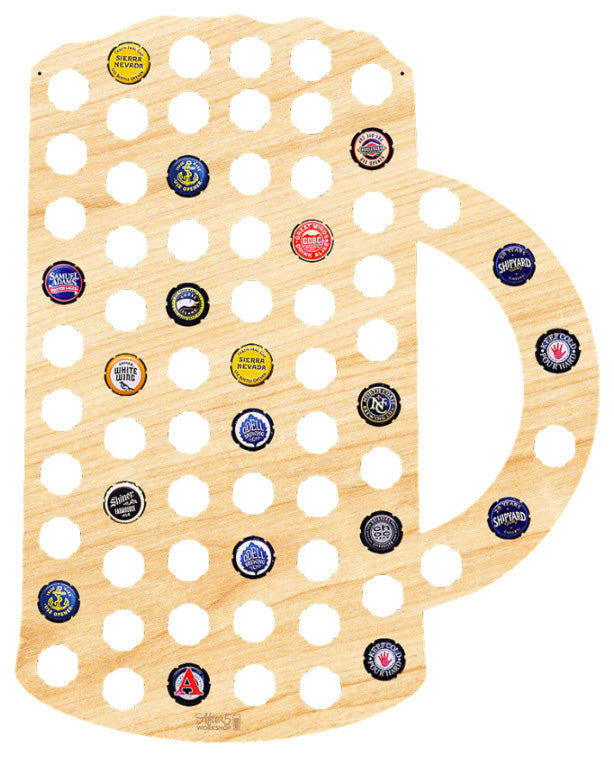 Beer Mug Beer Cap Map