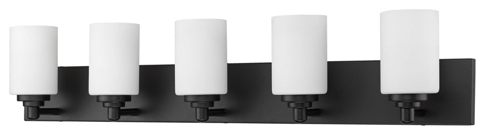 Z-Lite 485-5V Soledad 5 Light 39"W Vanity Light - Chrome