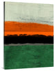 "Abstract Stripe Theme Orange" Fine Art Print