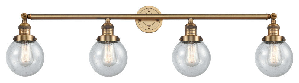 INNOVATIONS LIGHTING 215-BB-G204-6 Beacon 4 Light 42 inch Bath Vanity Light