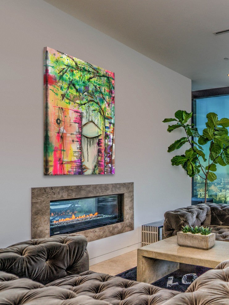 Marmont Hill, "Seattle Skyline" by Sloane Kady Print on Wrapped Canvas, 16x24