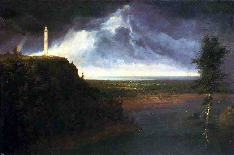 Thomas Cole Brock's Monument Wall Decal