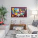 USA Recycled License Plate Map VII by Design Turnpike