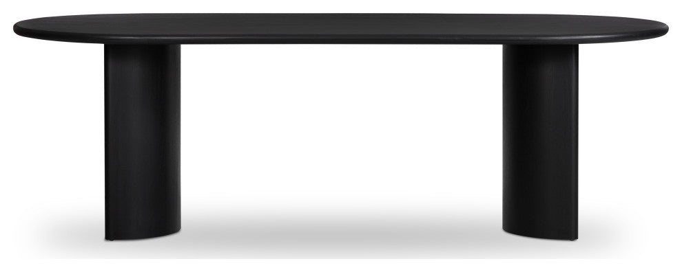 Paden Dining Table 94"- Black Acacia